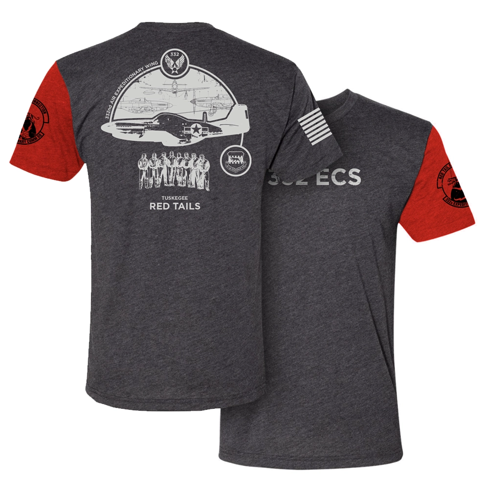 332nd  ECS – RED TAILS – Air Force Shirt